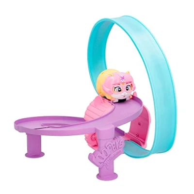Image de IMC Toys LOOPERS Hammies Cookie Hamster Véhicule interactif avec Circuit Qui Fonctionne à l&#039;intérieur et l&#039;extérieur de Votre Roue Jouet Jeu pour garçons Filles + 3 Ans
