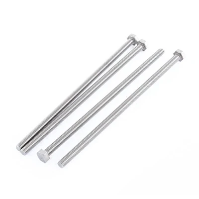 Image de M6 x 150mm A2 Boulon en acier inoxydable entierement filetee a hexagonale 4 Pieces