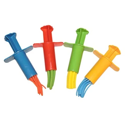 Image de Gowi Toys 18510 Modelling Shot Dough and Clay Syringes (Set of 4)