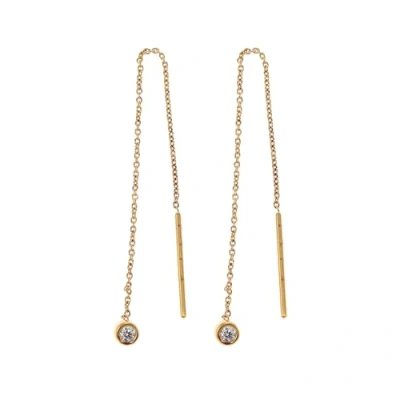 Image de Skagen Boucles d&#039;oreilles goldcoloured, Femme, Taille: One Size, Gold coloured