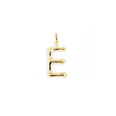 Image de Singularu Letter XL Pendentif, Femme, Taille: One Size, Letra e oro