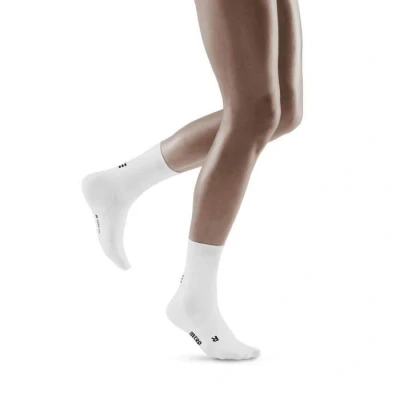 Image de CEP Classic ALL White Compression Socks MID CUT Women MADE IN Germany Chaussettes, Femme, Taille: 34 37,