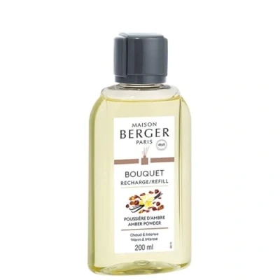 Image de Recharge Maison Berger pour bouquet parfumé Poudre d&#039;Ambre 200 ml