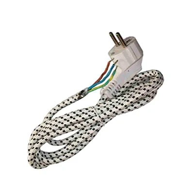 Image de EDP 8425998233001 Câble de rechange pour fer à repasser 3 x 0,75 1,8 m EDM, Multicolore