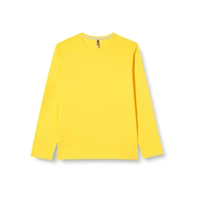 Image de Kariban T Shirt à Manches Longues Col Rond Shirt, Facile körperbetont,Orange,S