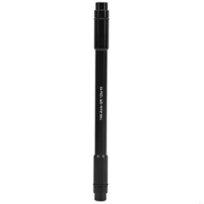 Image de Alomejor Adaptateur de moyeu vélo, d&#039;axe traversant en Alliage d&#039;aluminium 12mm / 0.5in brochette vélo à dégagement Rapide pour Route(148 * 12)