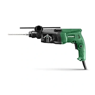 Image de HIKOKI 57201108 Marteau combiné Léger SDS Plus à 3 positions 730W 2,7J 1050 tr/min 3950 imp jusqu&#039;à 24 mm Béton avec Coffret DH24PH2Z