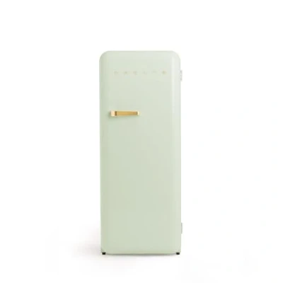 Image de CREATE / RETRO FRIDGE 150 GOLD/Réfrigérateur Vert avec Poignée Or/Pratique et fonctionnel, Matériaux résistants