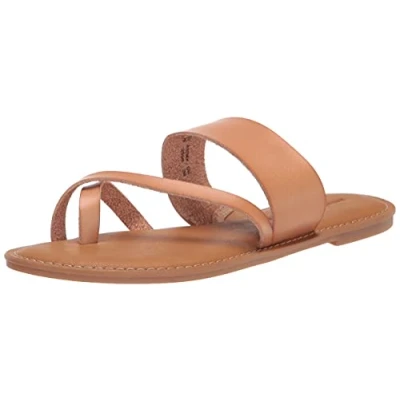 Image de Amazon Essentials Tongs à Une Lanière Femme, Nature, 44 EU