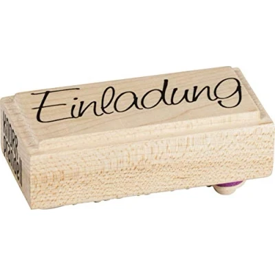 Image de Knorr Prandell Tampon en bois Motif général, 5 x 4,2 cm version allemande