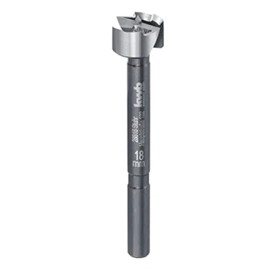 Image de kwb Foret à pointe de centrage SPEED bois ø 18 mm en acier spécial trempé avec affûtage ondulé précis, centrage, tranchants parfaitement affûtés et trempés surface polie