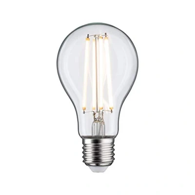 Image de Paulmann 28647 Ampoule LED à Filament AGL 12 avec variateur d&#039;intensité Blanc Chaud 2700 K 5 W, Transparent