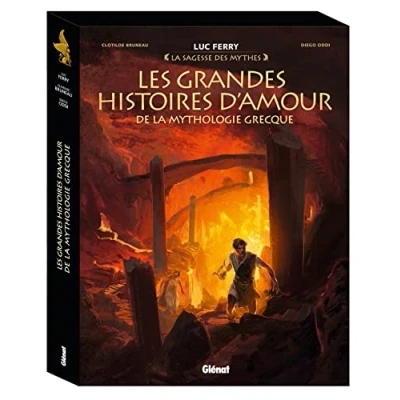Image de Les Grandes histoires d&#039;amour de la mythologie grecque Coffret Tomes 0X à Orphée et Eurydice / Éros Psyché Narcisse &amp; Pygmalion (BD)