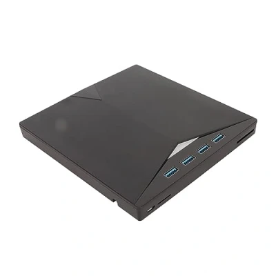 Image de Lecteur CD DVD Externe, USB3.0 Type C, Graveur Portable 7 en 1, Optique Externe pour Ordinateur Portable, PC de Bureau, 11 10 8 7,