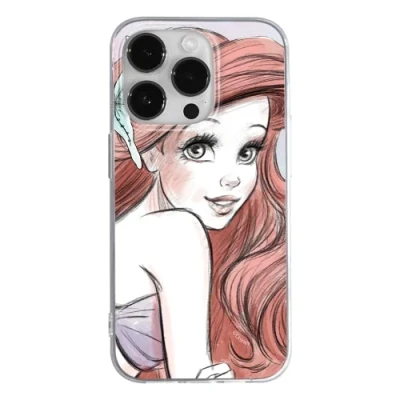 Image de ERT GROUP Coque de téléphone Portable pour Apple Iphone 14 Pro Max Original et sous Licence Officielle Disney Motif Ariel 005 Parfaitement adapté à la Forme du Portable, en TPU