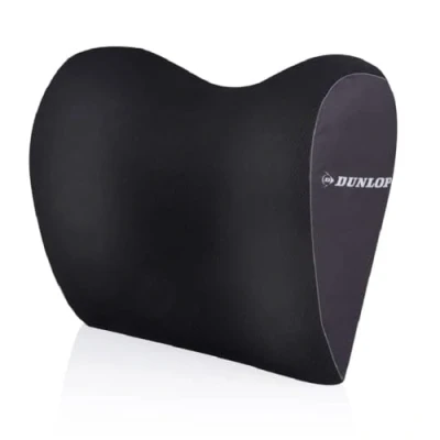 Image de Dunlop Support de nuque pour siège auto 100% mousse à mémoire forme Ajustement universel Noir