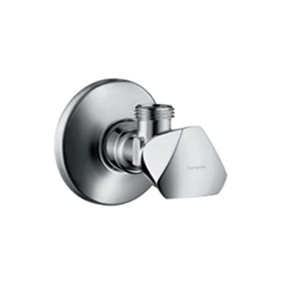 Image de hansgrohe Robinet d&#039;arrêt E sortie G 3/8, chromé, 13902000