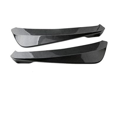 Image de Diffuseur Séparateurs Lèvre Pare Chocs Arrière Voiture Décoratif pour A UDI A6 C5 C6 C7 A3 8P 8V A4 B5 B6 B7 B8 A5 A7 A8 Q3 Q5 Q7