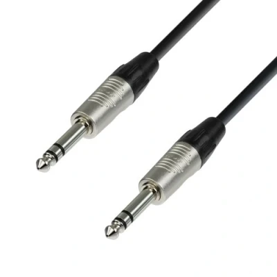 Image de Adam Hall Cables 4 STAR BVV 0900 Câblede Patch REAN Jack 6,35 mm TRS stéréo vers 9 m