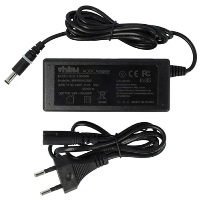 Image de vhbw Bloc d&#039;alimentation compatible avec Robomow RC304, RC306, RC312, RC304u, RC308 Pro, RC308u tondeuse à gazon, robot tondeur 230 cm
