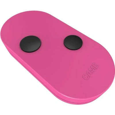 Image de Telecomando Apri Cancello Came TOPD2FPS Pink 2 Canali Dual Frequency 433 868mhz