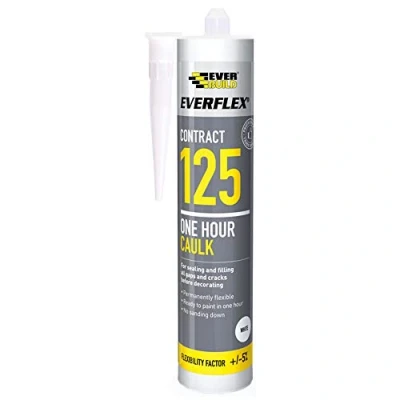 Image de EVERBUILD Une heure Caulk Blanc 300 ml