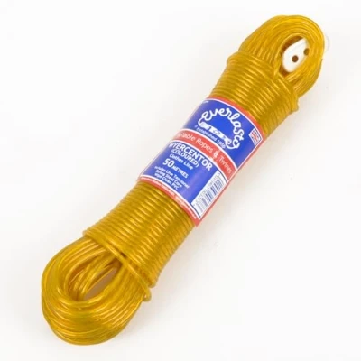 Image de EVERLASTO Wyercentor Étendoir à Linge en Acier coloré Jaune 20 m