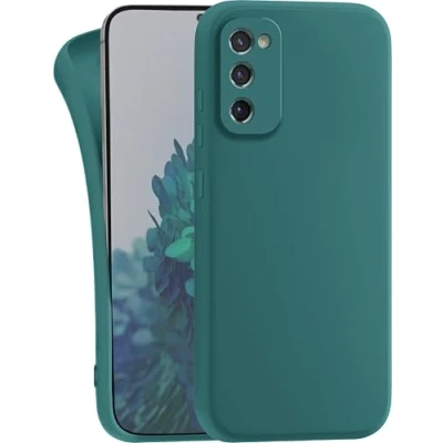 Image de MyGadget Coque pour Samsung Galaxy S20 FE Case TPU Souple &amp; Soft Cover Protection Extra Fine Légère Étui Coloré Anti Choc et Rayures Olive Vert