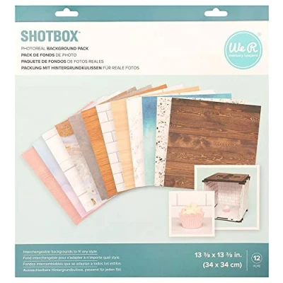 Image de We R Memory Keepers SHOTBOX Fond Photo
