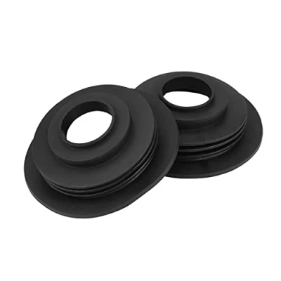 Image de 2 pcs Capuchons Anti Poussière, Keenso Couvercle de Joint en Caoutchouc Phare pour LED Ampoules Voiture Étanche Couverture À La Poussière Bouchon D&#039;étanchéité