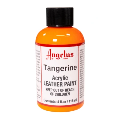 Image de Peinture cuir Angelus Mandarine