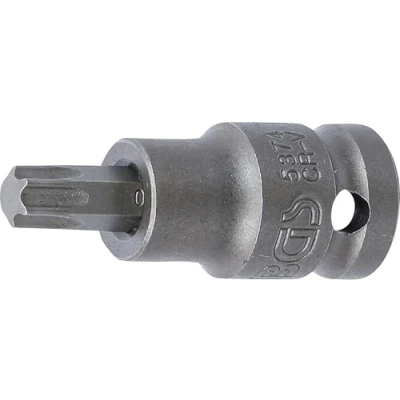 Image de BGS 5374 Douille à embouts choc 12,5 mm (1/2&quot;) profil T (pour Torx) T50