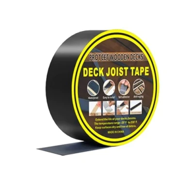 Image de Ruban Butyle Toit De Réparation Adhésif Super Étanche Bande Caoutchouc Tape Bitume pour Fuite Fissure Tuyau (4cm x 15m)