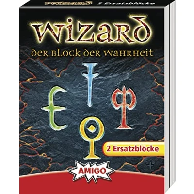 Image de AMIGO Spiel + Freizeit Wizard 06902 Lot de 2 Blocs Rechange
