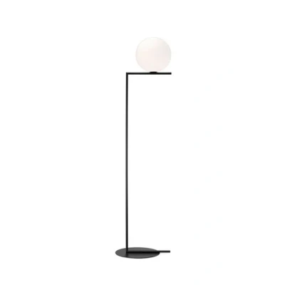 Image de Flos IC F1 Lampadaire Noir Mat