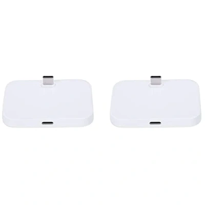 Image de SWILDER 2X Mobile Support de Bureau pour Portable Type C, USB Station D&#039; Argent
