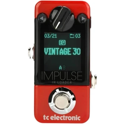 Image de t.c electronic Effect Pedal IMPULSE IR LOADER Rouge/Noir