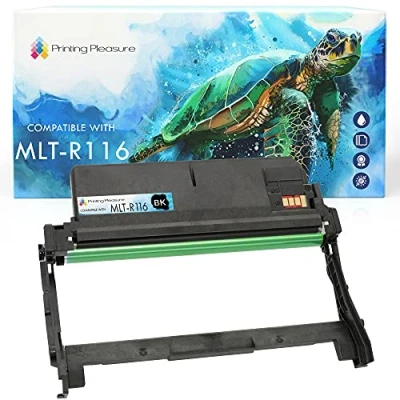 Image de Compatible MLT R116 Kit Tambour pour Samsung Xpress SL M2625 M2625D M2675F M2675FN M2676 M2825DW M2825ND M2835 M2835DW M2875FD M2875FW M2875ND M2885 M2885FW Noir, Grande Capacité (9.000 Pages)