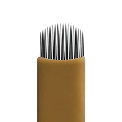 Image de 50 pièces aiguille Microblading jetables Nano U Microblade 18 0.18mm Lames de Sourcil Permanent (18U 0,18mm)