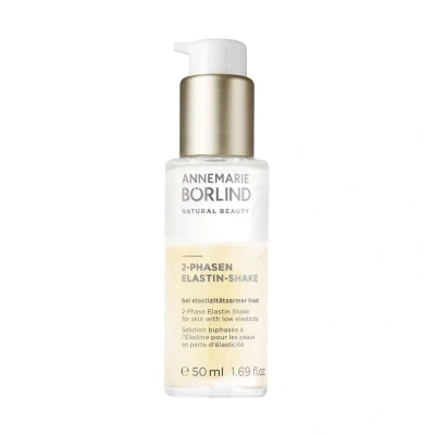 Image de ANNEMARIE BÖRLIND Shampoing élastique 2 phases (50 ml) Active la production d&#039;élastine de peau, favorise le renouvellement cellulaire, donne à peau un éclat doré, végétalien