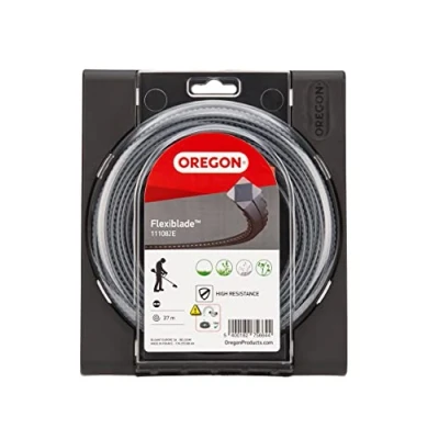 Image de Oregon 111082E Fil de coupe strié FlexiBlade, 3,00 mm, rouleau 37 m