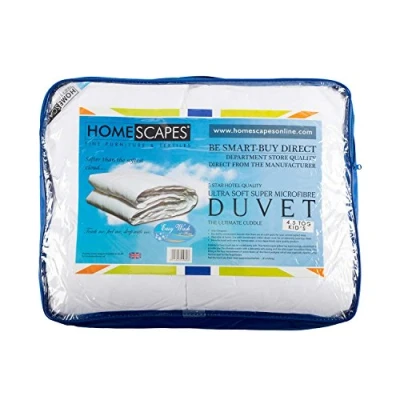 Image de HOMESCAPES Couette Enfant 120x150 cm, synthétique en Microfibre Ultra Douce 400 g/m²