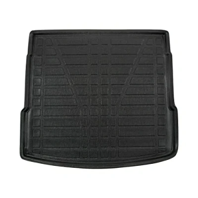 Image de Tapis de Coffre sur Mesure pour Q5 Depuis 2016, Noir, Antidérapant, Bord Haut, Toutes Saisons, Adapté Animaux Compagnie