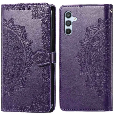 Image de imoshion Etui de téléphone portefeuille Mandala pour Samsung Galaxy A36 Violet Neuf