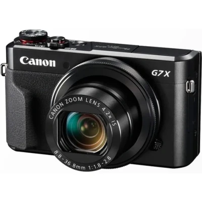 Image de Canon PowerShot G7X Mark II 1 Appareil photo compact 20,1 MP CMOS 5472 x 3648 pixels Noir Neuf