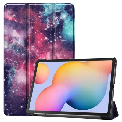Image de imoshion Coque tablette Design Trifold pour le Samsung Galaxy Tab S6 Lite / (2022) (2024) Into Space Neuf