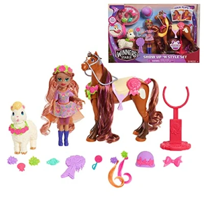 Image de WINNER&#039;S STABLE Cheval Coffret Style &amp; Friends, WNN02, Multicolore