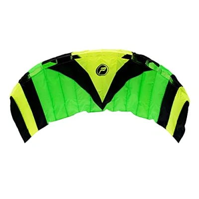 Image de Wolkenstürmer Paraflex Sport 1.7 Cerf Volant, Vert Aile de Traction Tapis pilotage avec des Fils résistant aux déchirures