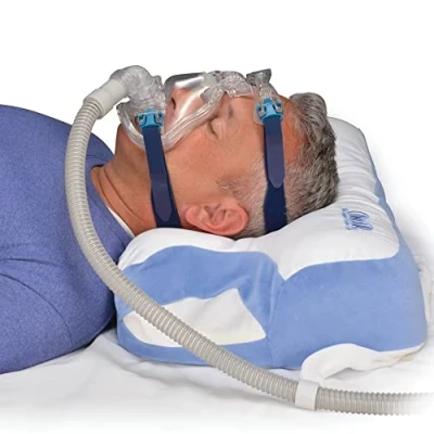 Image de Contour CPAP Oreiller Coussin Confortable Mousse à mémoire de forme (Hauteur réglable) (SomniShop Set K100)