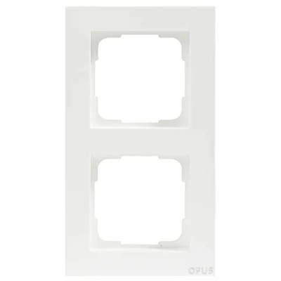 Image de OPUS® 55 Cubus Cadre de finition double Blanc polaire